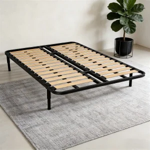 Adjustable Single Wooden Bed Frame