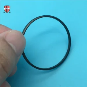 Precision CNC Machining Ceramic Insulation Black Zirconia Watch Dial Ring