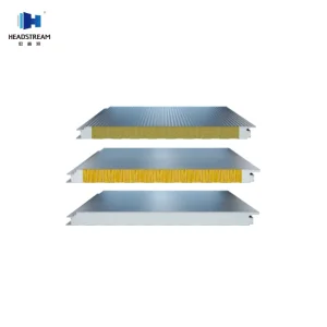 PU/PIR Sandwich Wall Panel with Soundproofing Decorative Wall Panel for Office Building