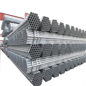 China Galvanized round Steel Pipe ASTM A53
