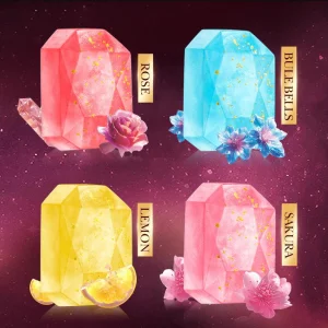 Produtos de Limpeza para a Pele de Frutas Atacadistas e Varejistas Online Limão 24K Sérum de Óleo Essencial Feito à Mão com Ouro Folheado e Sabonete de Diamante
