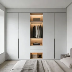 Modular Wardrobe Closet System for Modern Bedroom Furniture