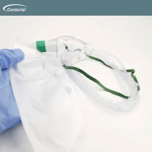 Máscaras de oxigênio médicas descartáveis portáteis