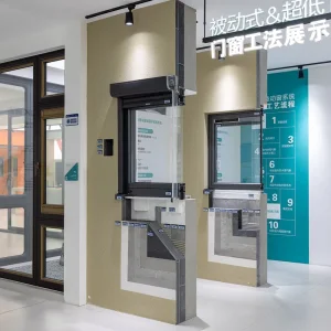 High-Quality Beautiful Passive Aluminum Metal Sliding System Window