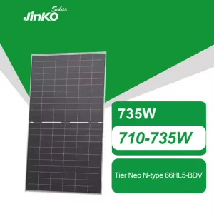 Jinko Solar Panel Tiger Neo 710W-730W