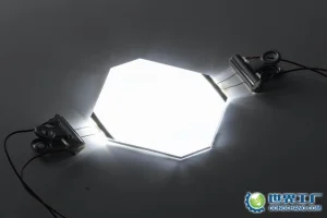 LED Backlight Panel with White Green Red Yellow Colors