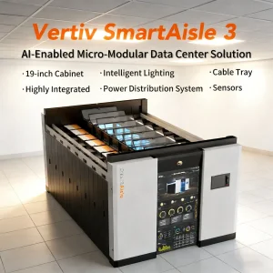 Centro de Dados de Internet Mdc Tudo em Um Vertiv Corredor Inteligente com Padrão da Indústria
