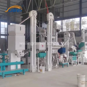 25t Línea de producción de molino de arroz comercial completa