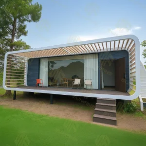 Cabaña de lujo modular prefabricada moderna