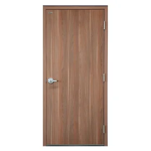 MDF Fire Resistant Fire Rated Exterior Interior PVC Laminated Fireproof Emergency Exit Steel Frame Wooden Security Safety Entrance Fire Doors