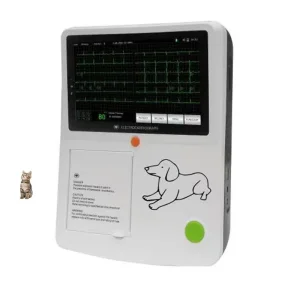 La Nueva Normativa Máquina de Electrocardiografía ECG Portátil Digital Completa para Animales
