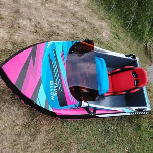 Fiberglass 15kw Aqua Kart Boat Electric Go Kart Racing Jet Ski for Water Adventure
