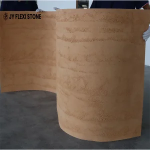 Wholesale Block-Shaped Layering Touch Is Cold Hard and Roughrough Flexistone Rammed Earth