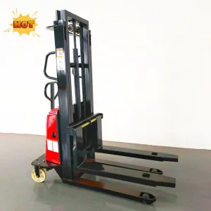 400kg Capacity Semi Electric Stacker Forklift