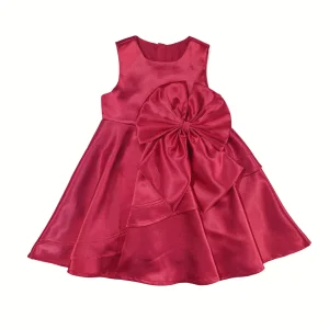 Red Sleeveless Party Dress
