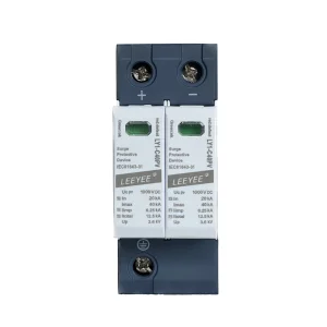 2p 3p 40ka 1000V Dispositivo de Protección contra Sobretensiones DC Solar SPD para Protección contra Rayos