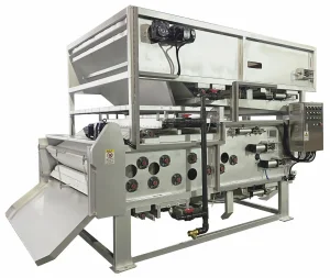 Advanced Sludge Dewatering System for Industrial Water Treatment