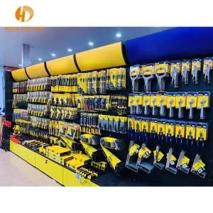 Hardware Shop Pegboard Display Rack