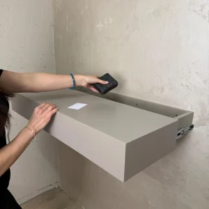 Floating Night Stand Secret Home Decor Space-Saving Secret Hidden Safe Wall Safe Concealed Storage Shelf