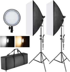 Photography LED Softbox Kit