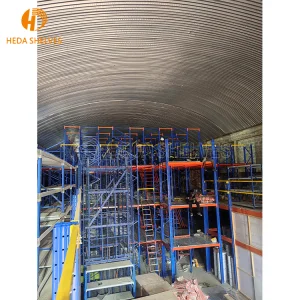 Galvanized Open Steel Planks Mezzanine Floors Galvanized Industrial Platforms Mezzanine Floor Warehouse Steel Mezzanine Racking