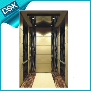 Small Machine Room Passenger Elevator Home Elevator Commercial Elevator with Good Decoration