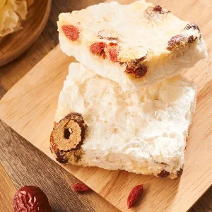 مكعب حساء فطر أبيض مجفف بالتجميد، حساء فوري، مرق فطر أبيض