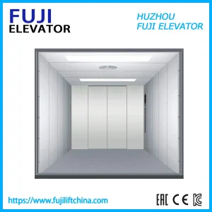 FUJI China Factory Warehouse Passenger Cargo Freight Elevator with Good Quanlity Vvvf Control