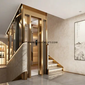 Modern Panoramic Lift for Villa and Hotel Applications