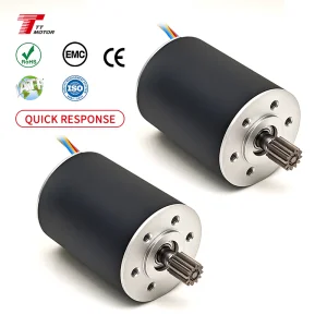 TT Motor Brushless Electric Motor Long  Life TBC3242 Big Power High Efficiency Coreless Bldc Motor 24v