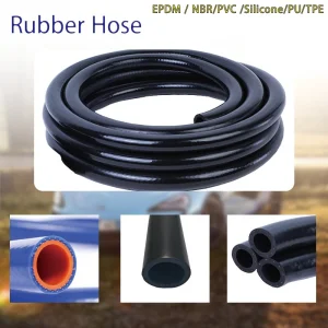 Flexible Silicone Rubber Radiator Air Fuel Water Braided Hydraulic Hose for Automotive