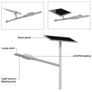 Smart Remote Control Solar Light