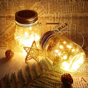 Custom Solar Mason Jar Light