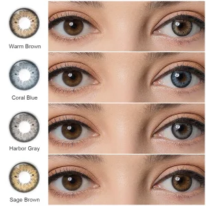 Magister Color Contact Lens 6 Months Soft Wholesale Price Contact Lenses Free Case Eyes Lenses for Women