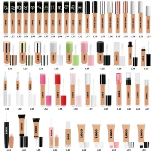 Wholesale 18 Colors All Skin Waterproof Longlasting Vegan Full Coverage Oil Control Makeup Private Label Liquid Concealer