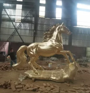 Bronze Horse Sculpture