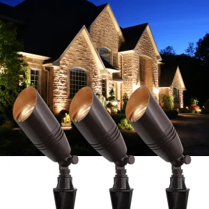 Low Voltage Wired Waterproof Outdoor Decoration Landscape Lighting MR16 Bulbs Spotlight