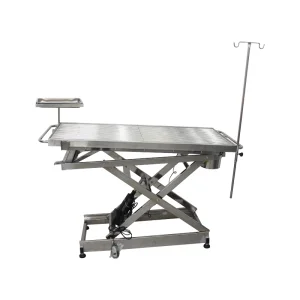 High Quality Vet Equipment 304 Stainless Steel Electric Pet Surgical Table Veterinary