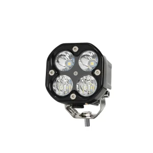 High Efficiency 40W 3inch Square Spot LED Auto Light for Offroad Truck Marine Mining