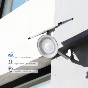 IP65 Solar Light LED Tree Spot Light Garden Park Integrated Solar Light Sensor Control 2000lm