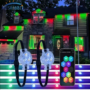 Misrabbit Hot Sale Christmas Dc12V 30mm RGBW Permanent Pixel Lighting Outdoor