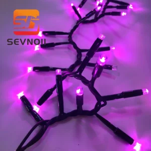 Decoração IP68 Luzes de Fogo de Artifício à Prova d'Água com Fios de LED Quente Branco Luzes de Fada