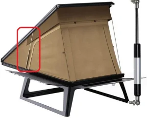 Customized Force Rooftop Tent Gas Spring with Customized Stroke and Length