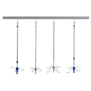 Height Adjustable Mobile IV Stand