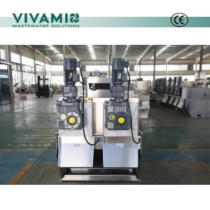 Energy Saving Spiral Filter Press Dehydrator Automatic Screw Press for Dewatering Applications