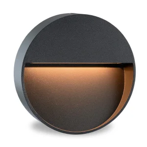7W LED Aluminum IP65 Outdoor Round Circle Surface-Mounted LED Step Stair Wall Light