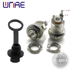 DC power socket female 1.3 pin