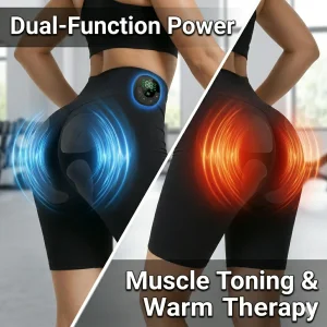 Smart E MS Heated Yoga Pants Muscle Stimulator Shaper Shorts High Waist Butt Lifting Wireless Gym Workout Leggings For Women