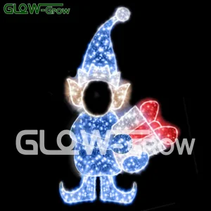 Iluminação de Natal Azul em Cordão LED