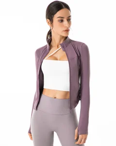 Yoga Jacket Finger Sleeve